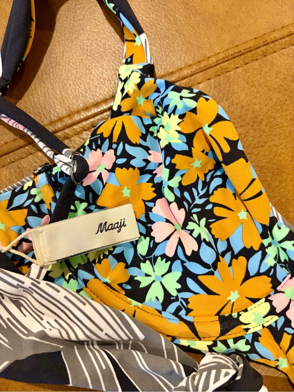 NEW Maaji Bailey Reversible Bikini Top